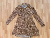 Babydoll Sommer Kleid Leoparden Muster Größe L 40 von Hailys Hessen - Gründau Vorschau