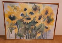 Sonnenblumen Kunstdruck Bild mit Rahmen 90x120 Bilderrahmen Nürnberg (Mittelfr) - Südoststadt Vorschau
