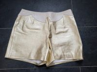 Goldene Vintage Leder Shorts von Escada Größe 40, Lammnappa Bayern - Neu Ulm Vorschau