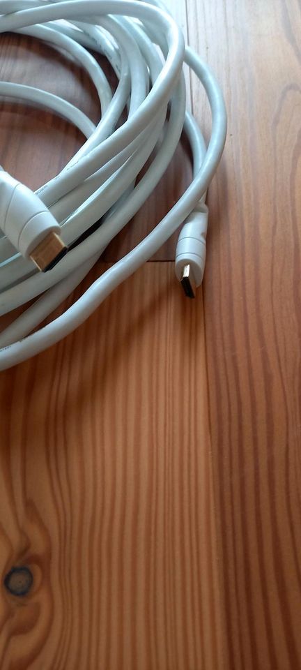 9m HDMI Kabel weiß High Speed 1.4 von Kabel Direkt in Dettelbach