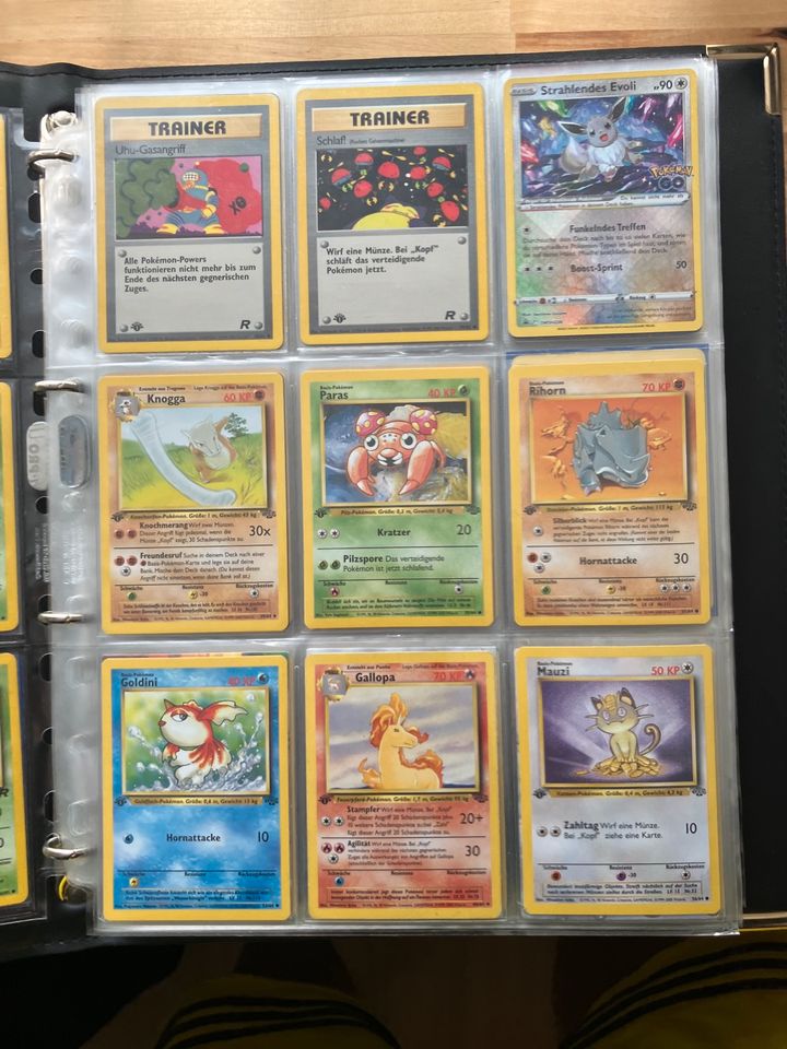 Pokémon Karten 1. Edition Vintage Gym Rocket Dschungel Base Se in Köln