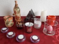 dekorative Teelichthalter aus Glas, LED-Kerzen + Kerzen Thüringen - Altenburg Vorschau