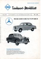 Mercedes Benz 180 D Ponton - Werkstatt-Service-Anleitung Baden-Württemberg - Schopfheim Vorschau