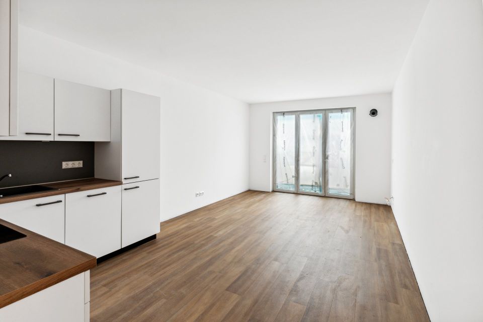 **Erstbezug - Gemütliche 2 Zimmer * offene Küche mit EBK * Südbalkon** in Leipzig