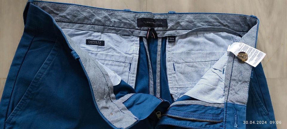 Tommy Hilfiger Jeans  New York Edition feine Chino Hose Gr 33x32 in Gladbeck