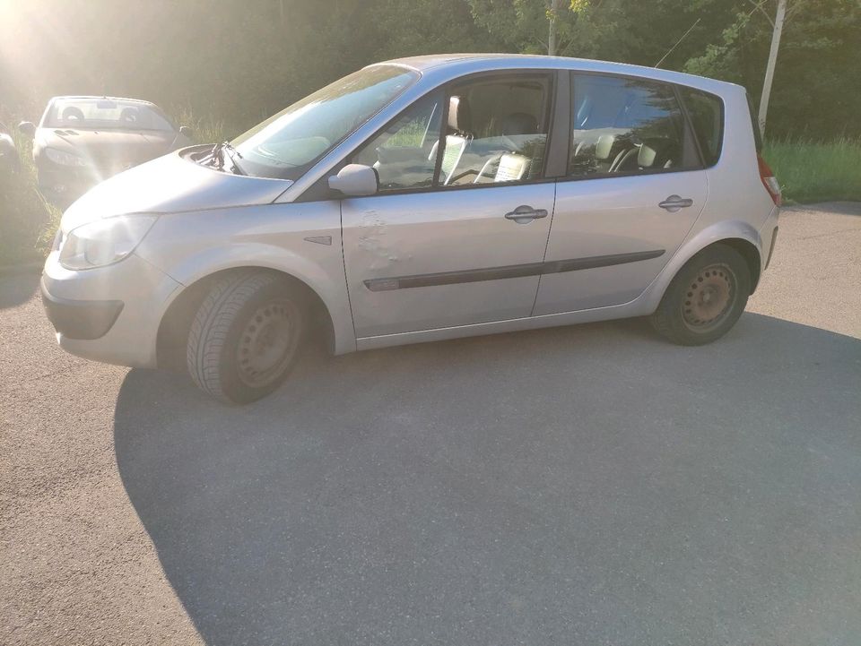 Renault Scenic. BJ: 2005, TÜV 8/2025,Zahnriemen u. Wasserpumpe ne in Neu Ulm