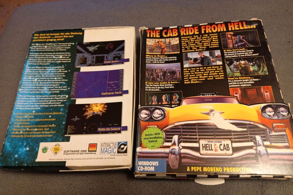 Retro PC Games - Hell Cab, Star Rangers in Leisnig