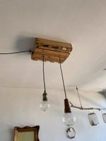 Wohnzimmerlampe aus alter Weinkiste - Vintagelampe Bayern - Freilassing Vorschau