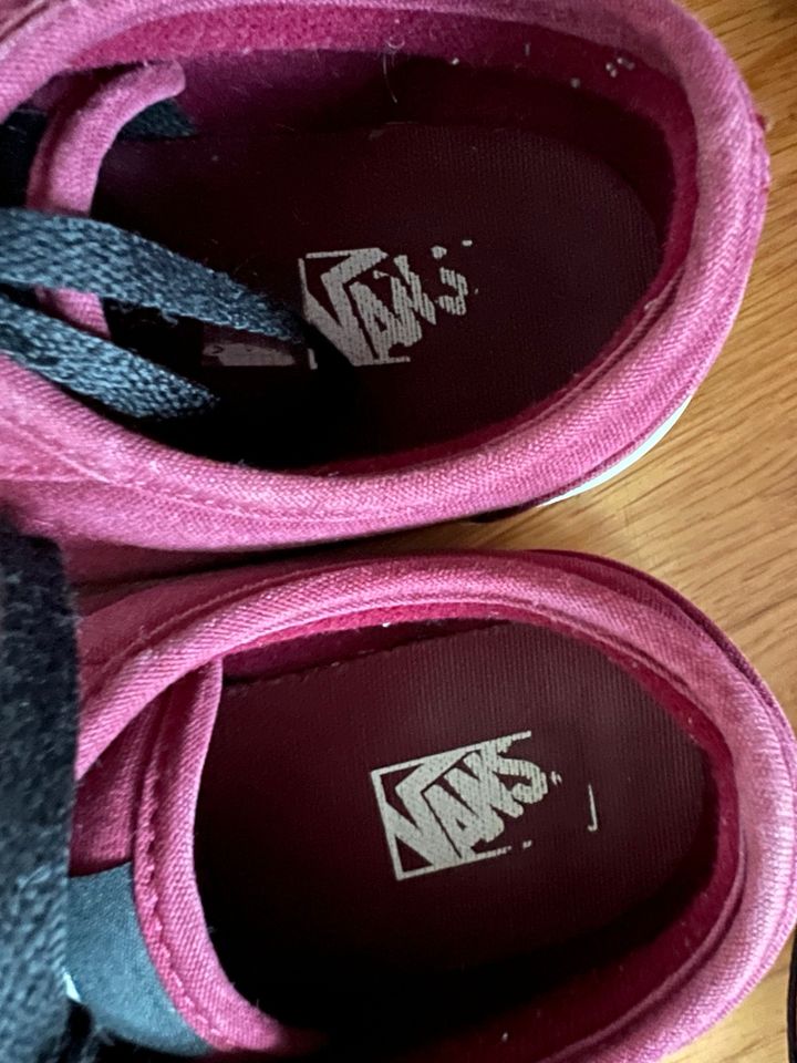 Vans Burgunderrot Rot Halbschuhe Sommer Gr. 37 in Heidelberg