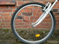 Alu-Vorderrad 26" Zoll Mountain-Bike Teile Rad mit Reifen Bremse Herzogtum Lauenburg - Geesthacht Vorschau