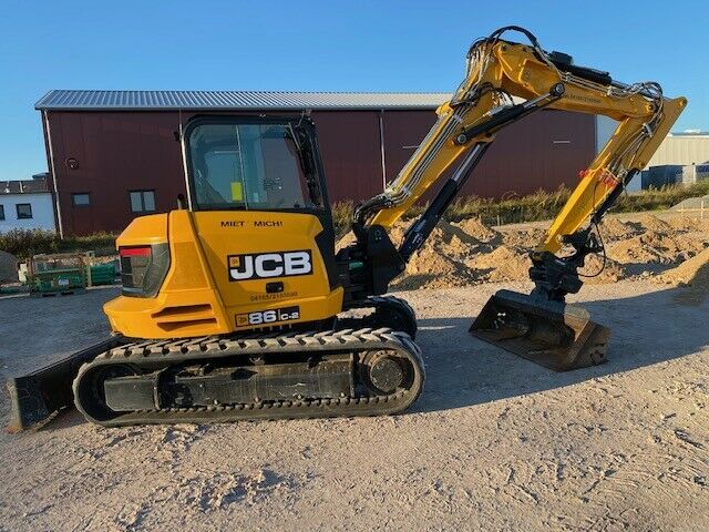 Midibagger JCB 9,3 Tonnen zu vermieten in Hollenstedt