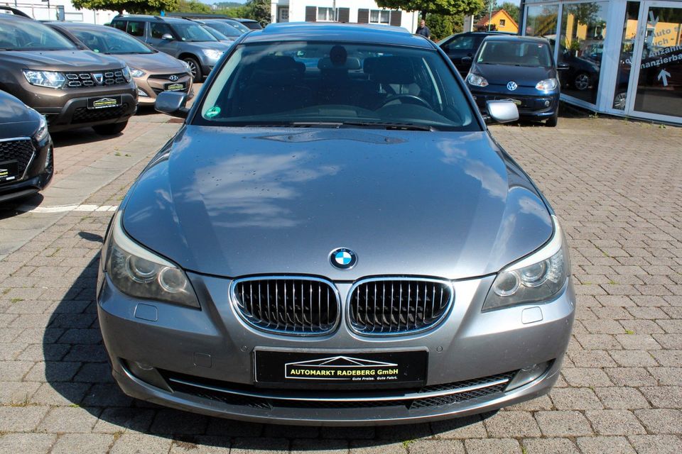 BMW 523i 2.Hand Leder Dach Xenon Navi-Prof. TÜVneu in Radeberg