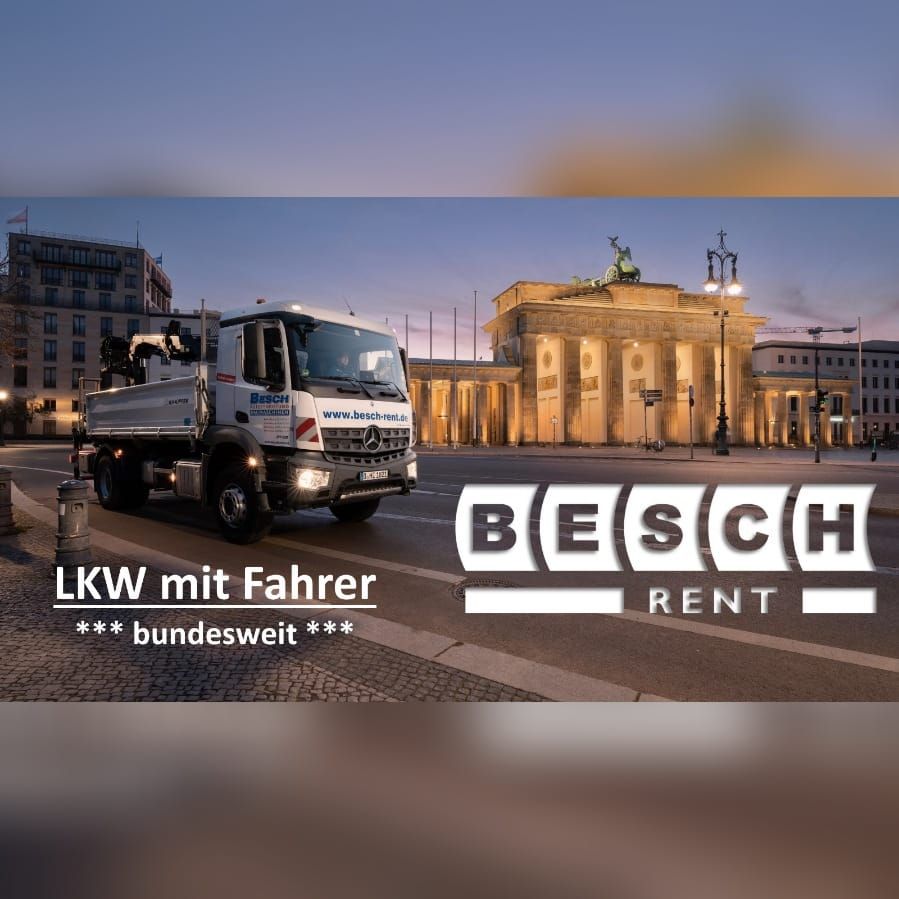 LKW + Fahrer mieten - Erdbewegung Transporte in Eberswalde