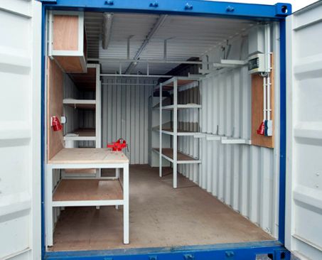 Lagerraum - Garage - Self Storage in neuen Containern zu vermiete in Höhenkirchen-Siegertsbrunn