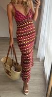 Buntes Strickkleid zara S/M 36/38 Burgunder rot gelb  Missoni Köln - Marienburg Vorschau