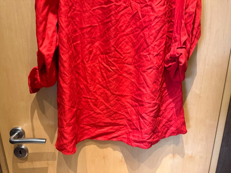 Street One Bluse Hemd Longbluse rot 42 NEU mit Etikett in Minden