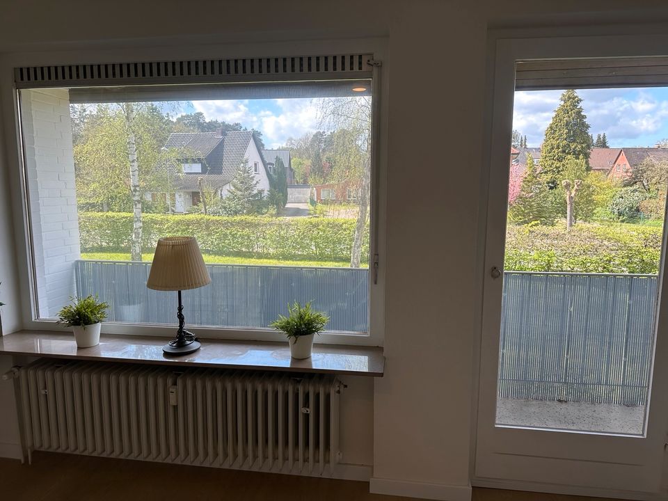 Schöne sanierte 1-Zimmer Wohnung mit Balkon, möbliert von privat in Hanstedt