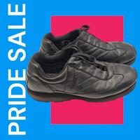 TOP! Kenzo High Sneaker Halbschuh Leder schwarz Gr. 43/9 Niedersachsen - Norden Vorschau