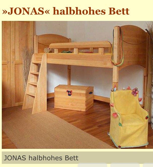 Möbelschmiede Bio Erlen Holz Jonas Einzelbett Unterbau Element in Hamburg