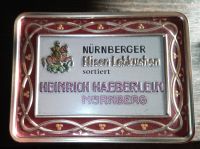 alte Blechdose, viereckig, Nürnberger Elisen-Lebkuchen, Spielmann Rheinland-Pfalz - Idar-Oberstein Vorschau