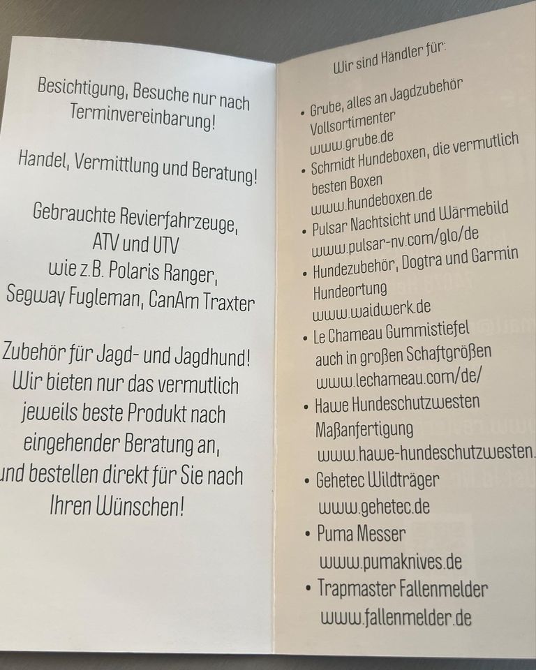 Jagd Jagdzubehör Jagdhund Jagdhundzubehör Garmin Dogtra Pulsar Puma Grube Gehetec Schmidt Hundebox Hundeschutzweste Hawe in Heilbronn