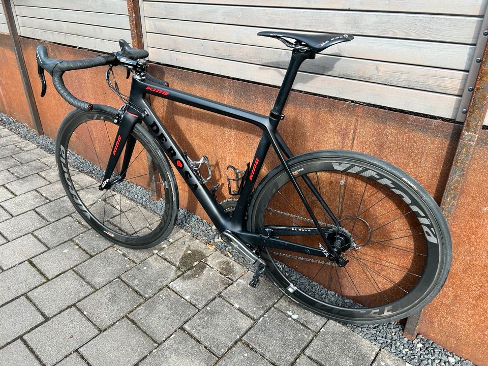 DE ROSA KING nero BOB ACF 51 BR54,5 Rennrad in Dettingen unter Teck