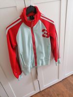 Kultjacke Adidas Gr. 36 mint/rot Retro Style Bielefeld - Brackwede Vorschau