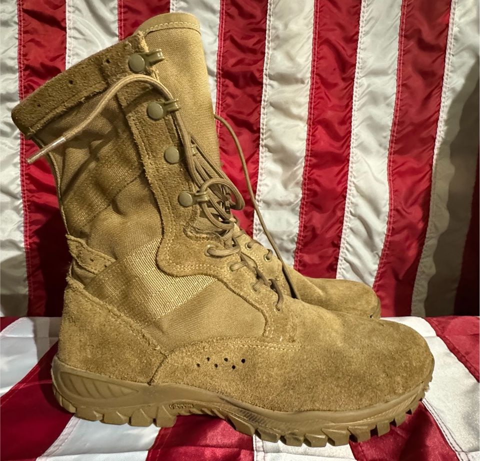 US Army Boots - Belleville - 11,5 W - Coyote in Bad Endbach