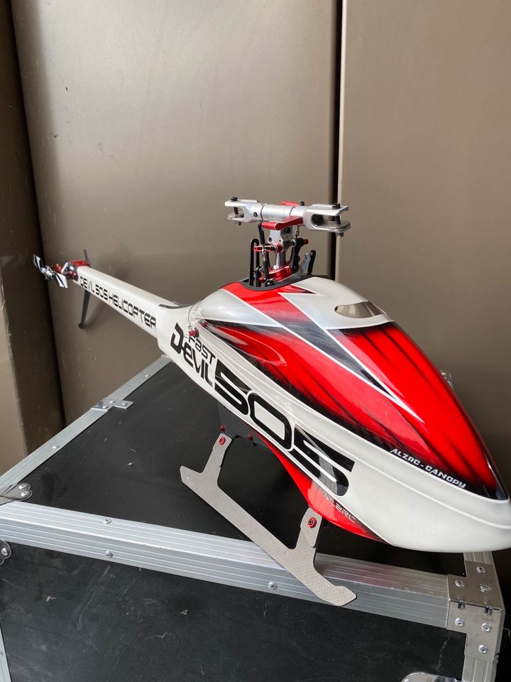 Neu Heli DEVIL 505 ALZRC mit TOP Motor Servos Helikopter wie SAB in Hamburg