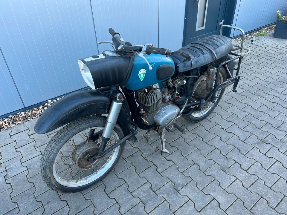 MZ ES150/1 ES 150 1972 Motorrad DDR ETZ 251 250 M80 in Osterweddingen