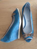 Damen Schuhe neuwertig echt leder 5th Avenue blau Gr.39,5 Rheinland-Pfalz - Mainz Vorschau