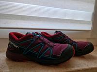 Salomon Speedcross 37 Turnschuh Laufschuh Trekkingschuh lila Mäd Sachsen - Grimma Vorschau