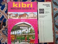 KIBRI Katalog 1974/75 mit Preisliste Spur HO + N Leipzig - Leipzig, Zentrum-Südost Vorschau