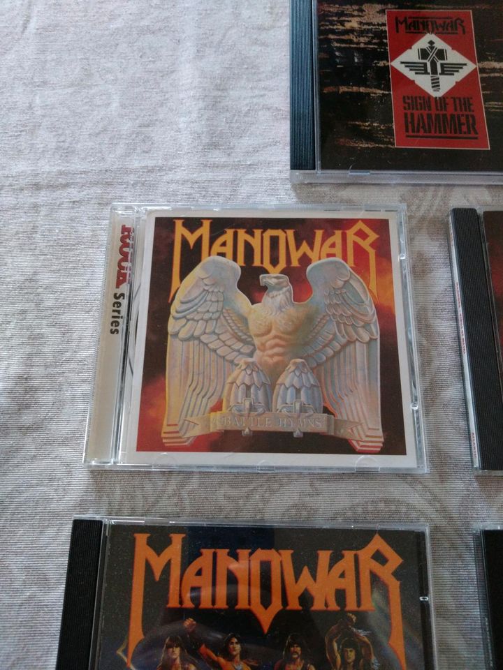 7 CDs Manowar Warriors of the world heavy Kings of metal in Berlin