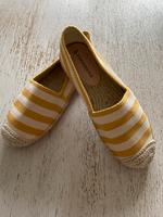 Sommerkind Espadrilles gelb weiß Größe 39 Bayern - Bischberg Vorschau