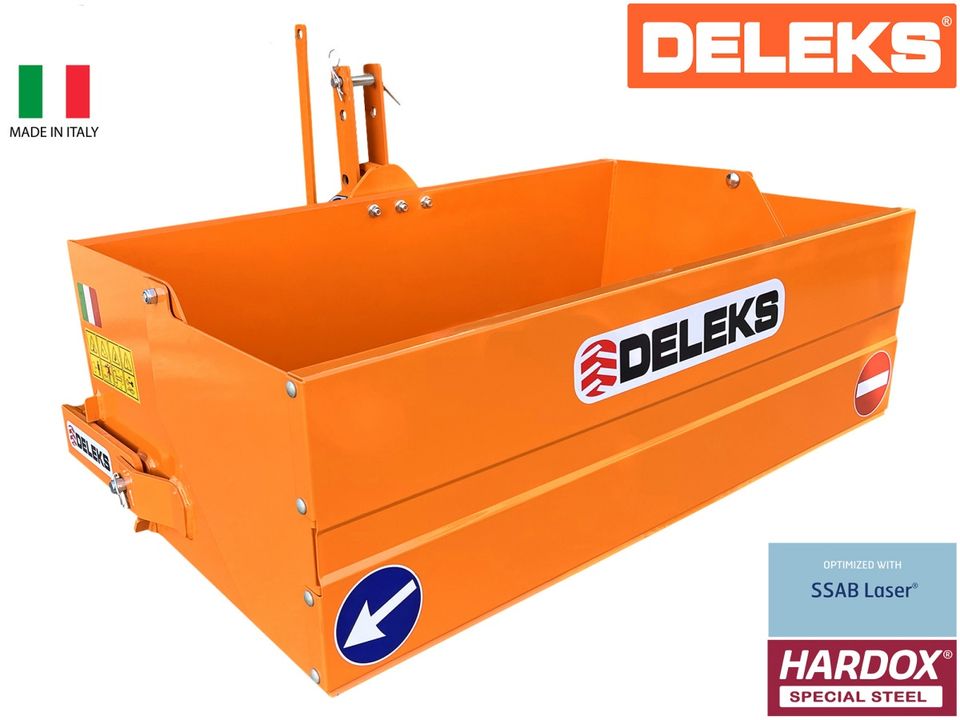 DELEKS® BUCKET-140 Heckschaufel Kippmulde Heckcontainer Traktoren in Pfaffenhofen a. d. Glonn