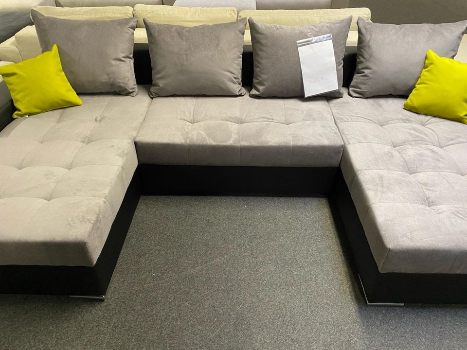 Wohnlandschaft/ U-Form/ Schlafsofa/ Couch✨ JASMIN✨ UVP: 929,-€ in Löhne