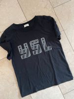 Original Saint Laurent Logo Tshirt schwarz YSL Print S Nordrhein-Westfalen - Haltern am See Vorschau