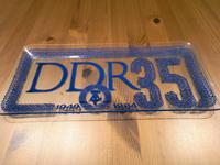 DDR 35 Jahre Glasschale Sachsen - Trieb Vorschau