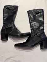 Daniel Hechter Lederstiefel Größe 39 dunkelbraun Hessen - Schwalmstadt Vorschau