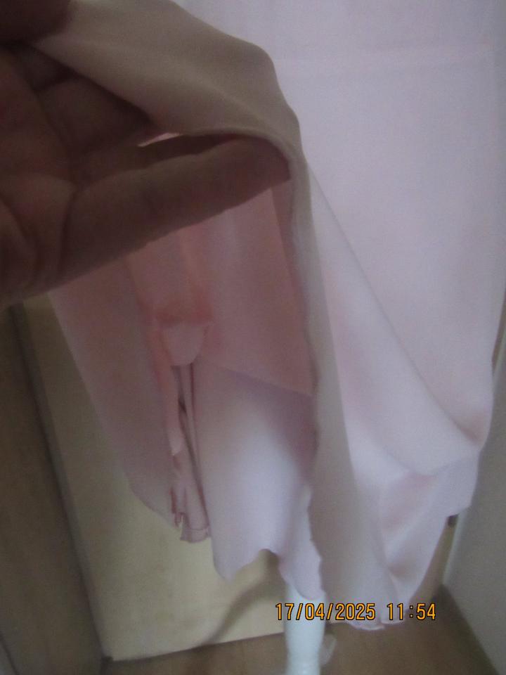 Orsay Kleid Rückenausschnitt Spitze rosa Größe 34 neuwertig in Sonneberg