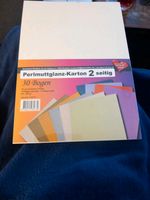 30 Bogen Perlmuttglanz Karton A4, Ideen mit Herz,  unbenutz Nordrhein-Westfalen - Unna Vorschau