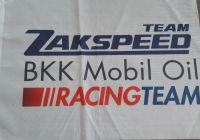 Fahne Flagge - TEAM ZAKSPEED Racing Team - Gr. ca. 45 x 30 cm Rheinland-Pfalz - Rengsdorf Vorschau