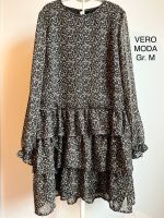 **VERO MODA** Kleid Gr. M schwarz oliv Rüschen Stufen wNEU Mecklenburg-Vorpommern - Klütz Vorschau