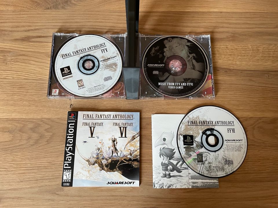 Final Fantasy Anthology (FF5+ Final Fantasy 6) ntsc/us englisch in München