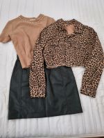 H&M Zara Kombi Outfit Minirock Leojacke Berlin - Reinickendorf Vorschau