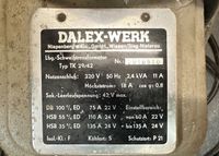 Liebhaberstück!! DALEX Werk Elektroden Schweißgerät TK 29/42 Niedersachsen - Bad Bederkesa Vorschau