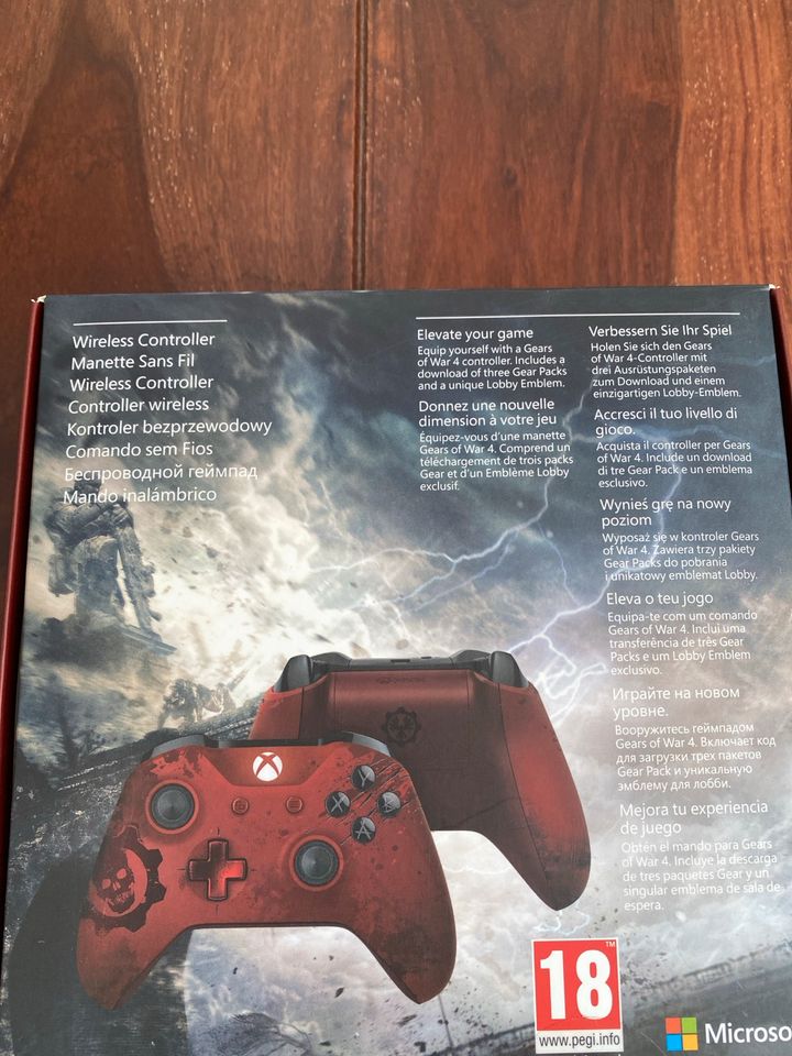 X-Box One Controller :Gears of War 4: Limited Red, Sammlerstück in Geseke