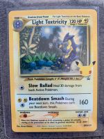 Pokemon Light Toxtricity Promo Holo Karte Celebrations Englisch Harburg - Hamburg Heimfeld Vorschau