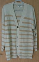 Cardigan, MNG, beige/braun gestreift, Gr. XL Niedersachsen - Aurich Vorschau